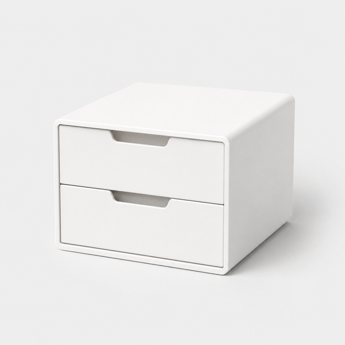 Desktop storage boxes