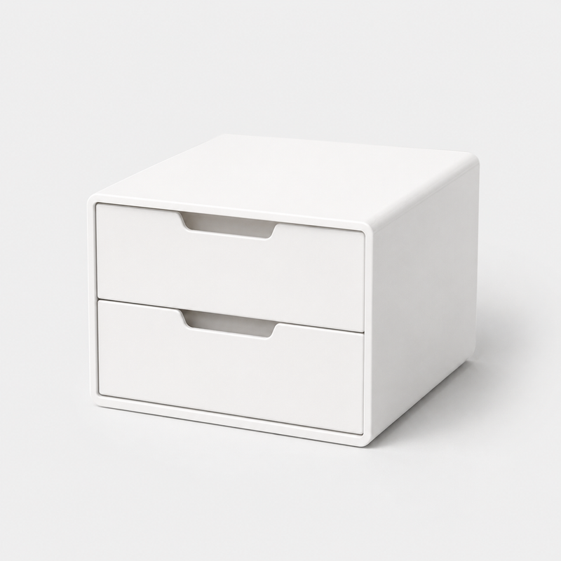 Desktop storage boxes