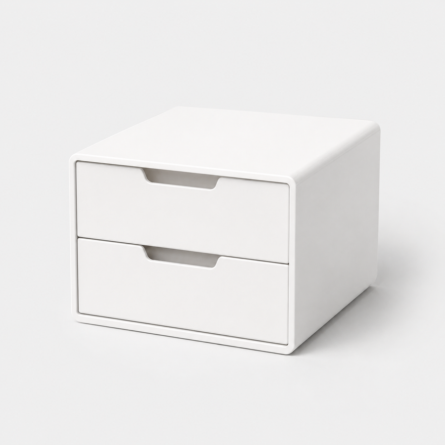 Desktop storage boxes
