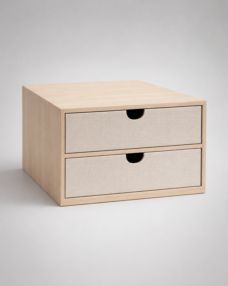 Desktop storage boxes